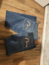 Evisu Jeans Mens W32 L34 Blue