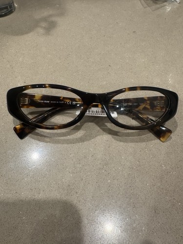 Miu tortoise eyeglasses - miu,