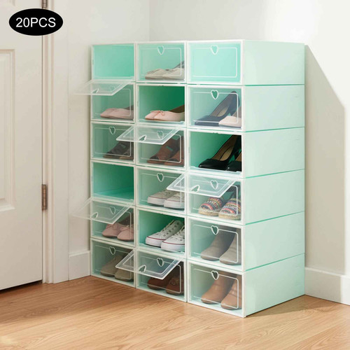 20pcs transparent folding - transparent, shoe