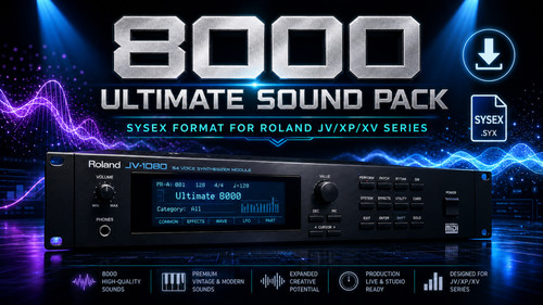 Roland ultimate 8000 - jv, xp