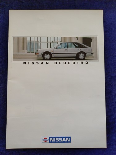 Nissan bluebird brochure - nissan,