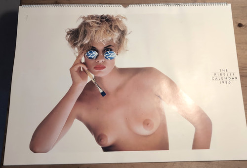 Pirelli calendar 1986 - pirelli, vintage