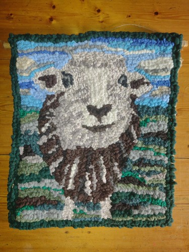 Herdwick sheep wall hanging - herdwick,