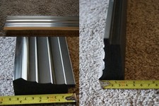 3.6m ( 4 x 3ft ) lengths 80mm Silver Mirror & Picture Frame Moulding RRP £59