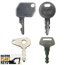 Dumper Truck / Plant Master Key Set / Most Common Keys x 4 + FAST FREE POST !