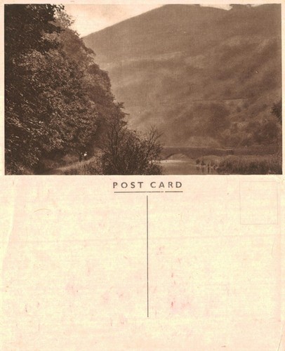 Vintage postcard valley - -,
