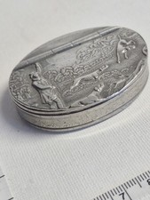 Antique Snuff Box, Hunting
