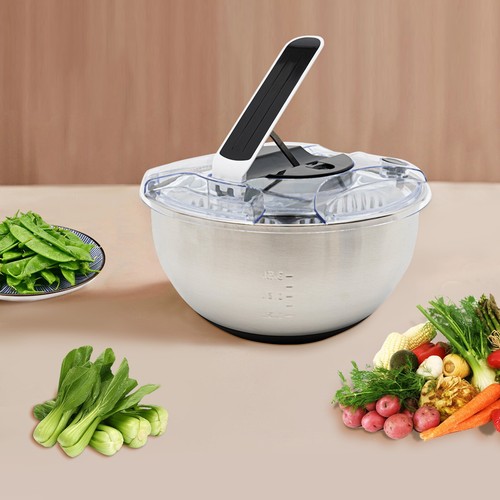 Stainless steel salad - stainless,