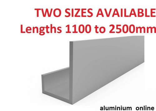 Aluminium channel unequal u - aluminium,