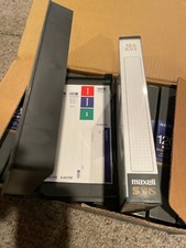 Maxell XR-S Black  S-VHS Blank Video Cassettes Case of 10