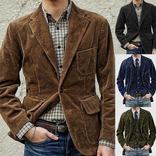 Mens corduroy blazer casual - mens,