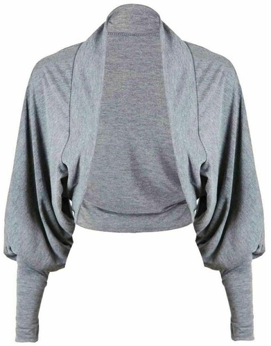 Ladies plain bolero shrug - plain,