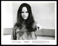 Vintage HOLLYWOOD BEAUTY Studio Photo 1970s ACTRESS MAUREEN MCGILL Caged Men