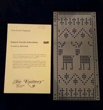 Knittery Punchcard Suit Brother Knitting Machine 