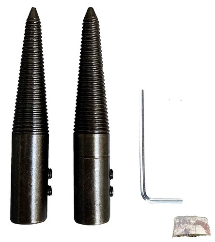 Tapered spindle threaded - tapered,