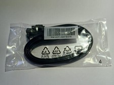 NOS GIGABYTE TWO-PACK OF SATA CABLES 6Gb/s LOCKING LATCH (P/N 12CF1-2SAT1B-01R)