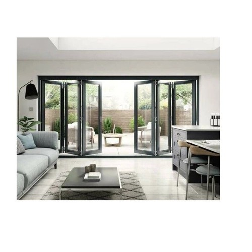 Aluminium bifold doors 5000mm - aluminium,