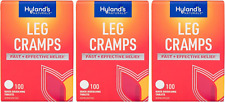 HYLANDS - LEG CRAMPS - 3 x 100 QUICK DISSOLVING TABLETS - LEG & BACK PAIN (300)