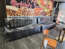 Restaurant booth seating set - restaurant,