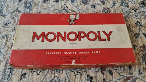 Vintage monopoly board game - monopoly,