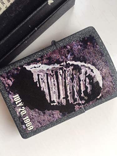 Zippo moon footprint - zippo, lighter