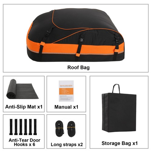 595l car roof bag - 595l, large