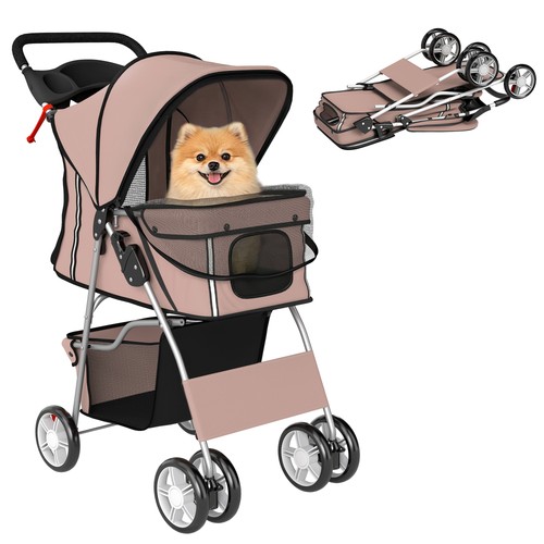Pawhut pet stroller - pet,