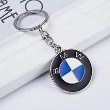 BMW Luxury Leather Keychain Keyring BMW Logo Car Key Ring UK