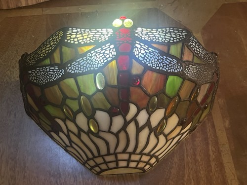 Pair tiffany style art deco - style,
