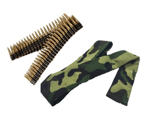 Army bullet belt - bullet, fancy