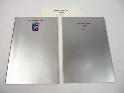 Brochure porsche 968 coupe - brochure,
