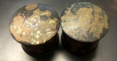 Vintage oriental paper - paper, mache