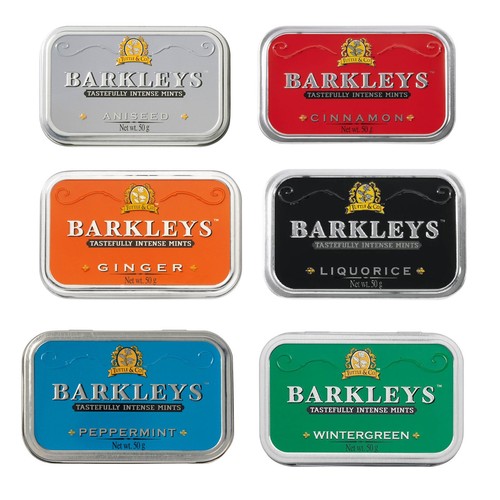 Barkleys intense mints 50g - x,