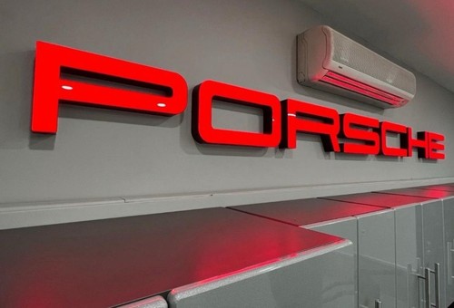 Porsche 310cm letter - , lettering