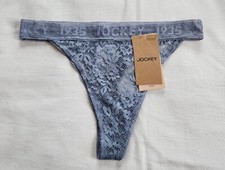 Jockey Ladies WT63 IML Waterhole 1935 Y-Front Lace Gee G String Brief Size 10