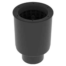 AquaForte Pipe Skimmer with Basket 190mm, Koi Pond Gravity Skimmer 110mm