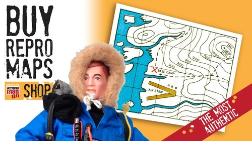 Action man map polar - man, (repro)
