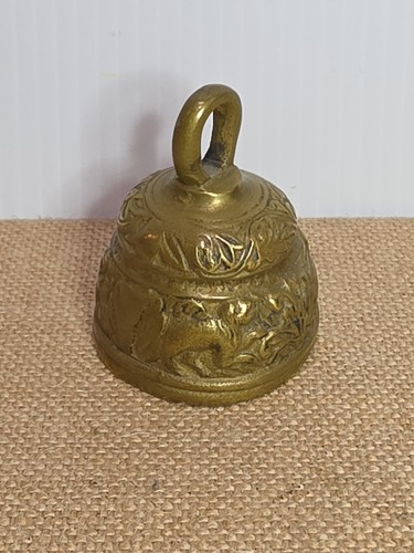 Vtg brass sanctuary bell - brass,
