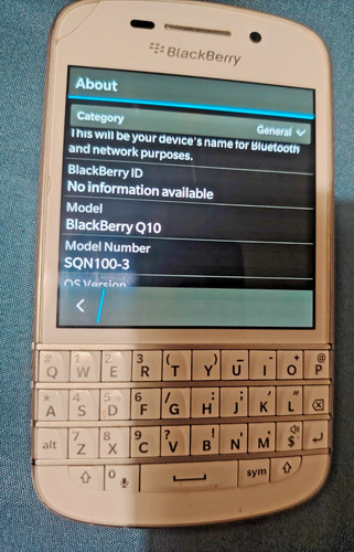 Blackberry q10 lte white - blackberry, 4g