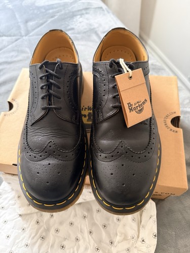 Martens black leather - martens,