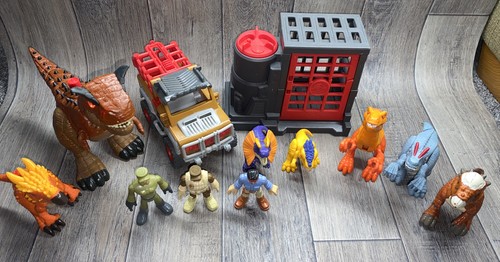 Jurassic world and imaginext - jurassic,