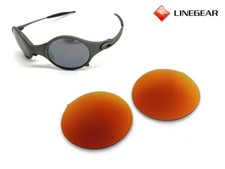 LINEGEAR Non-Polarized Lens for Oakley Mars - Cardinal Red / Fire Iridium[MA-CR]