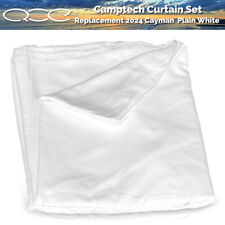 Camptech Cayman White Awning Curtain Set