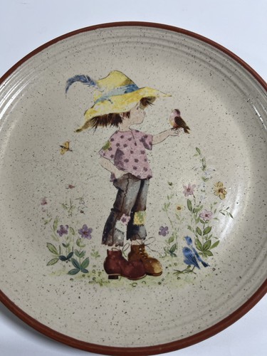 Purbeck pottery plate - purbeck,