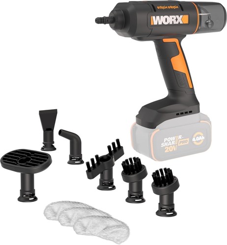 Worx powershare cordless steam - worx,