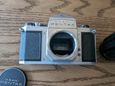 Asahi Pentax S1a 35mm Film SLR Camera w/ 135 3.5 Super Takumar