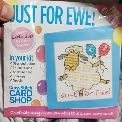 Cross stitch card - stitch,