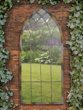 Large Mirror Garden Metal
