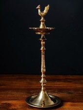 Brass Temple Oil Lamp Hindu