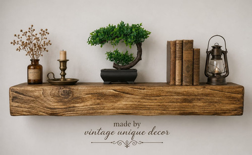 Floating fireplace mantel - floating,